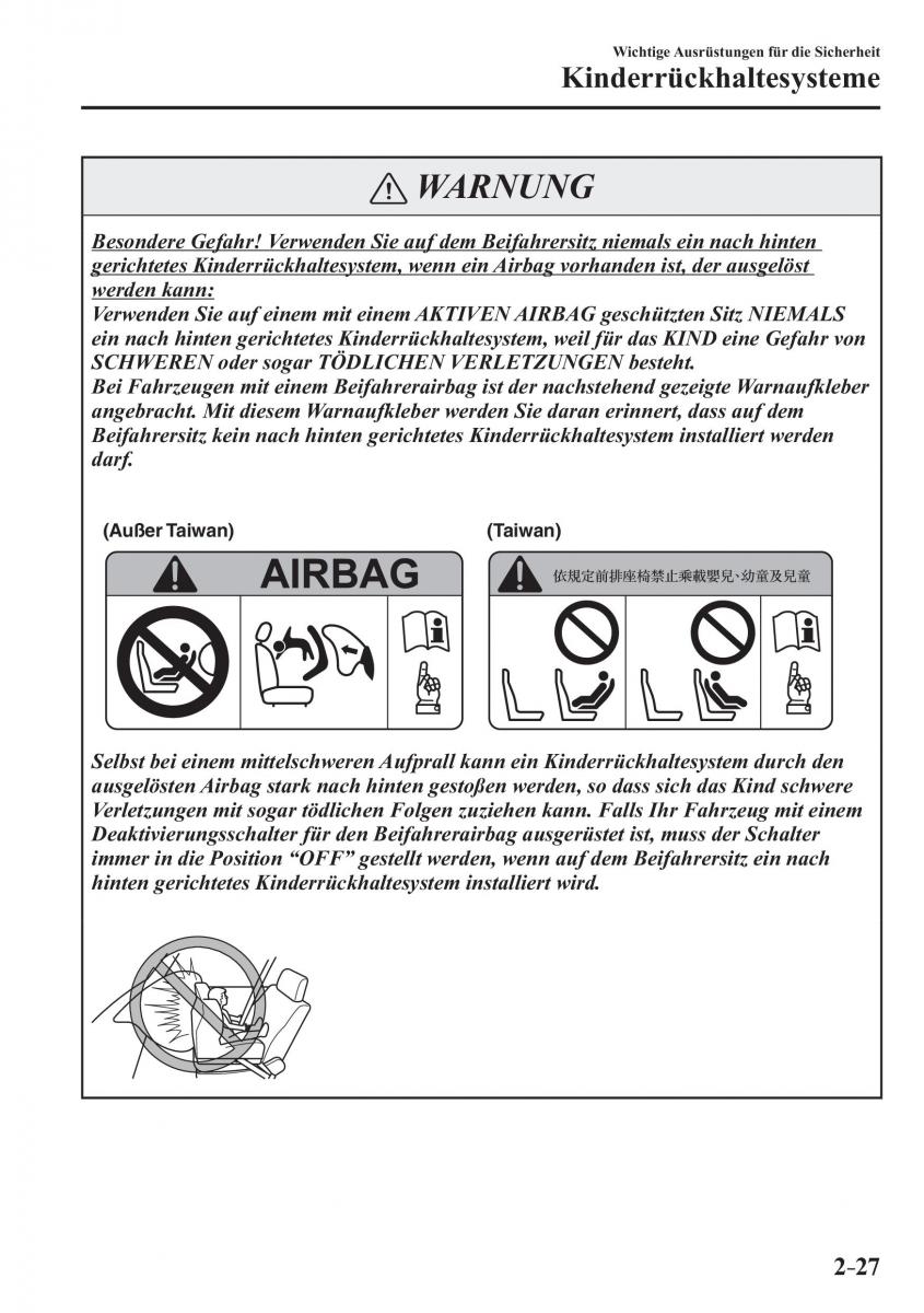 Mazda 2 Demio Handbuch / page 49