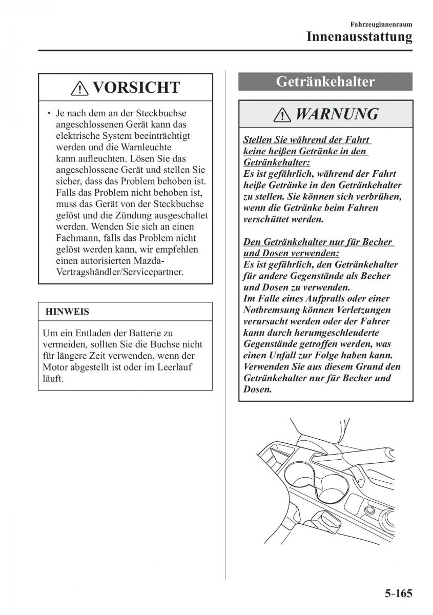 Mazda 2 Demio Handbuch / page 491