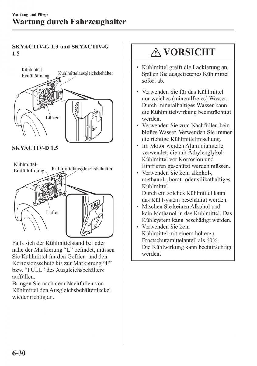 Mazda 2 Demio Handbuch / page 526