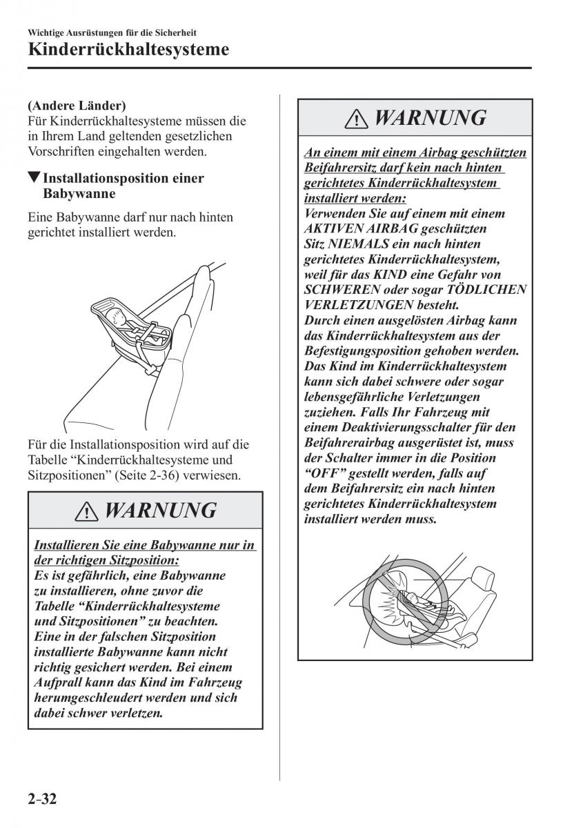 Mazda 2 Demio Handbuch / page 54