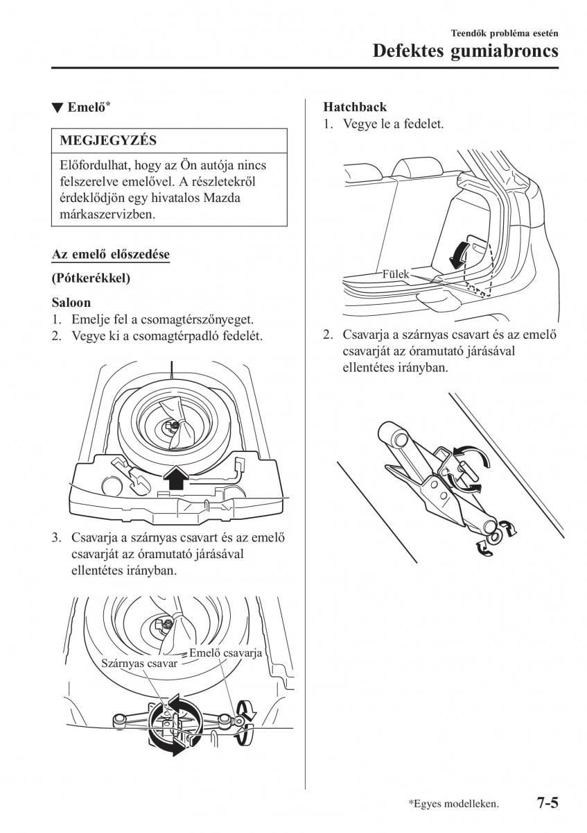 Mazda 2 Demio Kezelesi utmutato / page 546