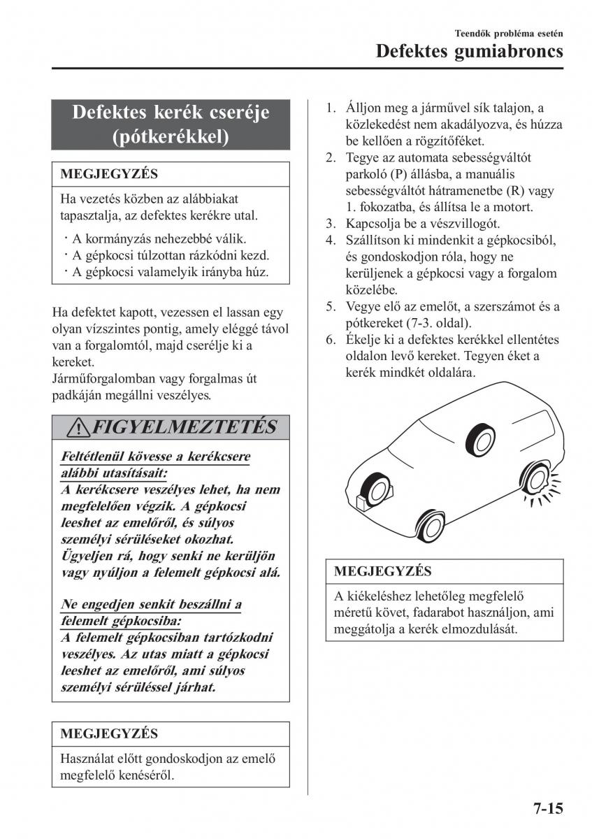 Mazda 2 Demio Kezelesi utmutato / page 556