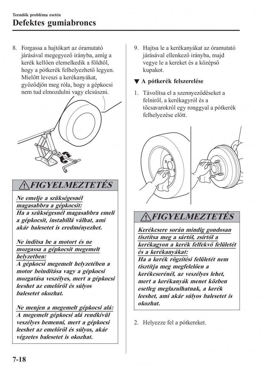 Mazda 2 Demio Kezelesi utmutato / page 559