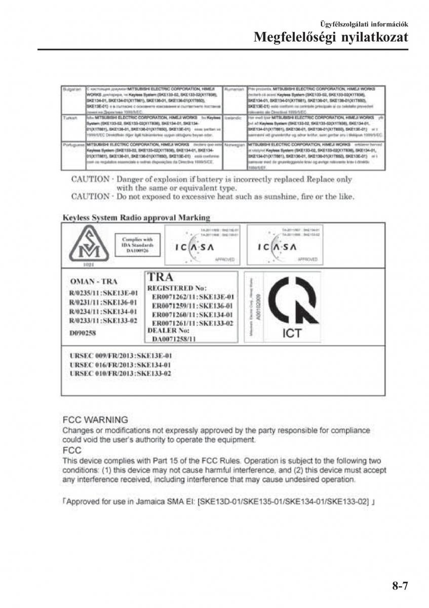 Mazda 2 Demio Kezelesi utmutato / page 600