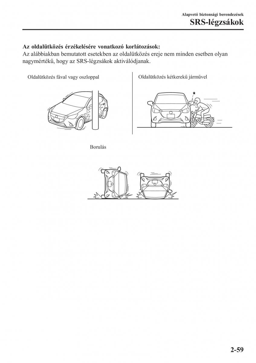 Mazda 2 Demio Kezelesi utmutato / page 80