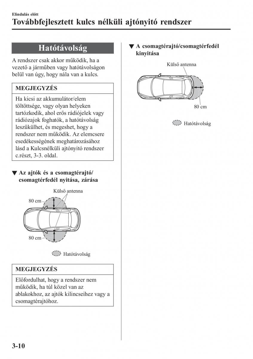 Mazda 2 Demio Kezelesi utmutato / page 91