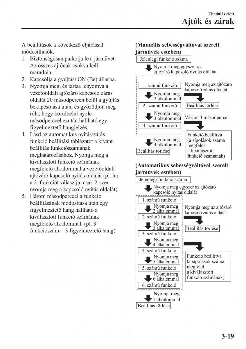 Mazda 2 Demio Kezelesi utmutato / page 100