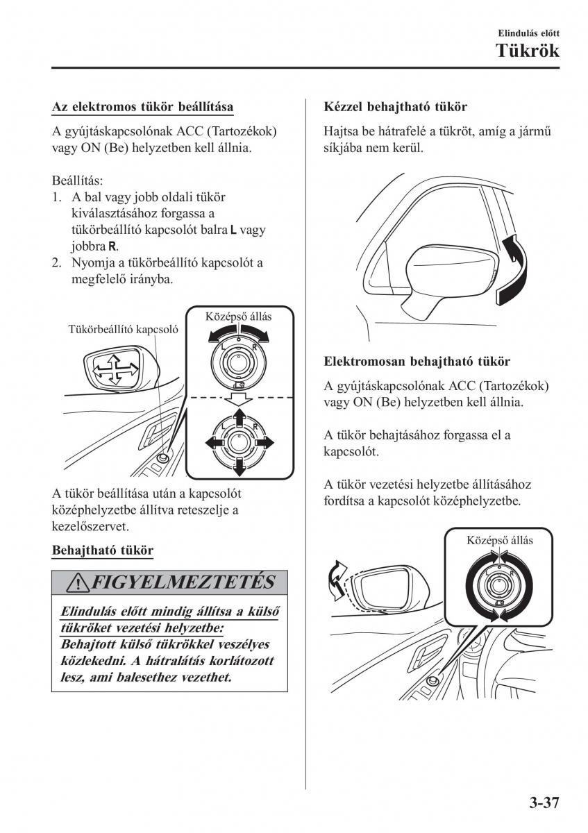 Mazda 2 Demio Kezelesi utmutato / page 118