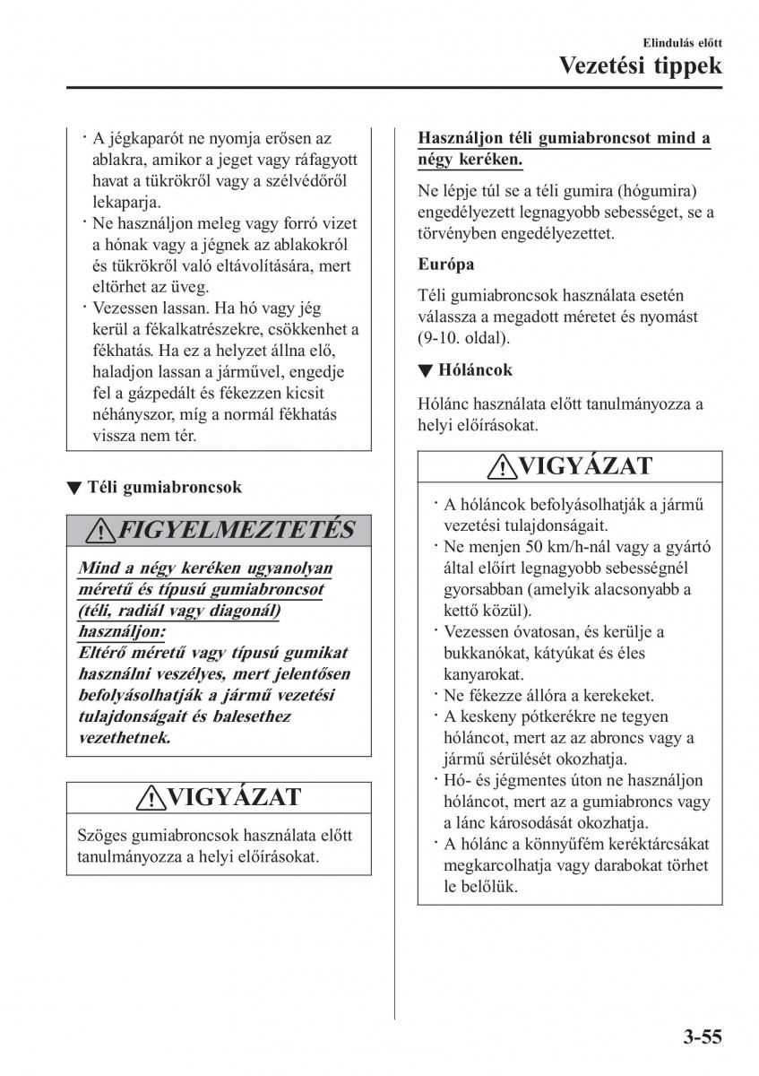 Mazda 2 Demio Kezelesi utmutato / page 136