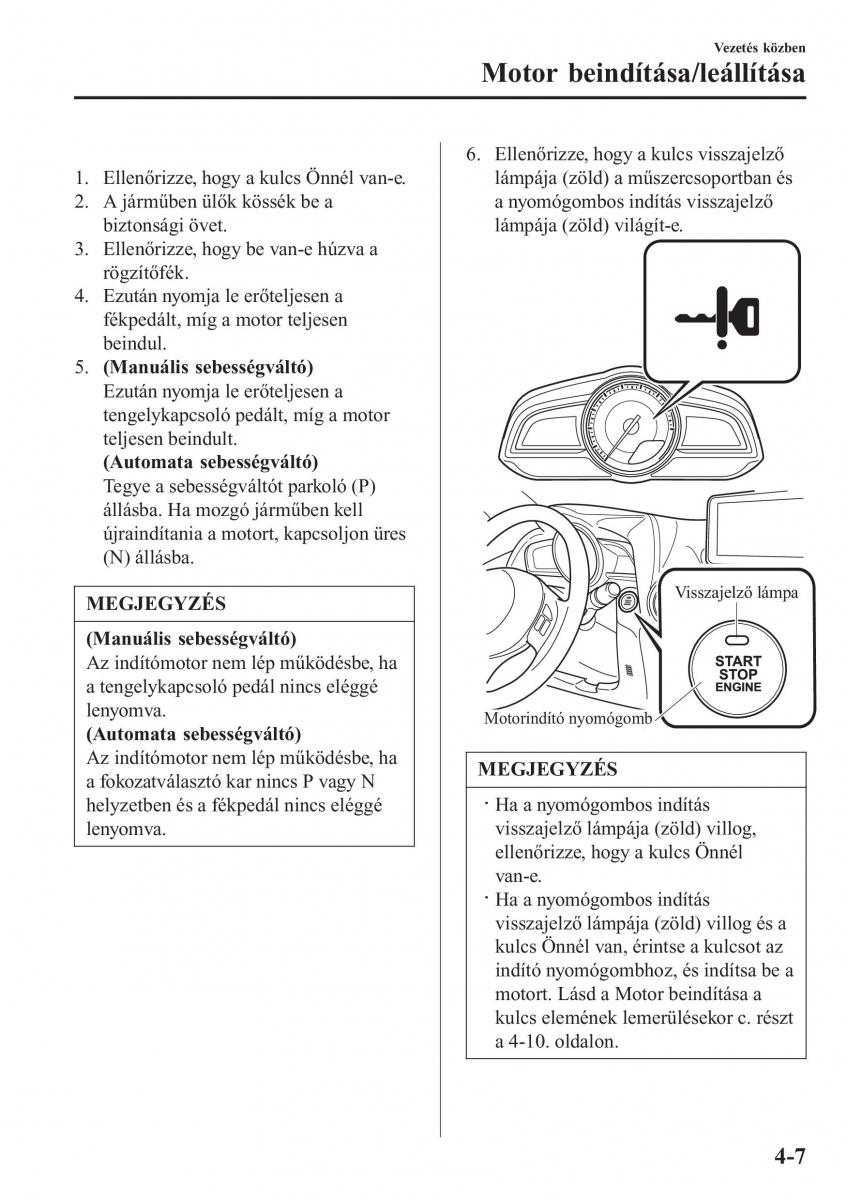 Mazda 2 Demio Kezelesi utmutato / page 156