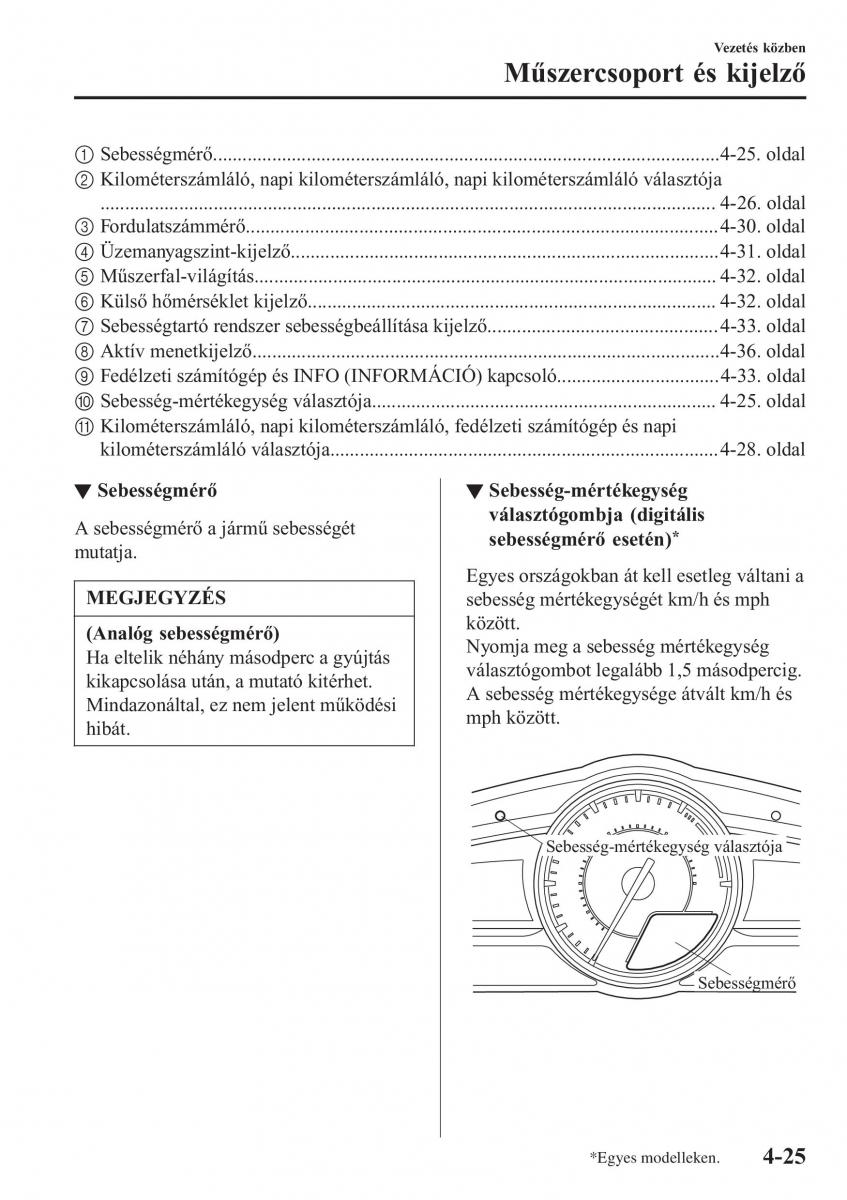 Mazda 2 Demio Kezelesi utmutato / page 174