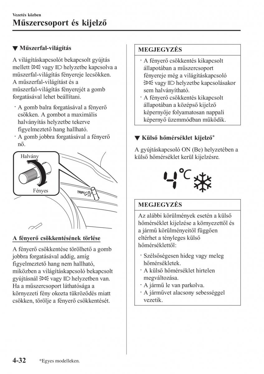 Mazda 2 Demio Kezelesi utmutato / page 181