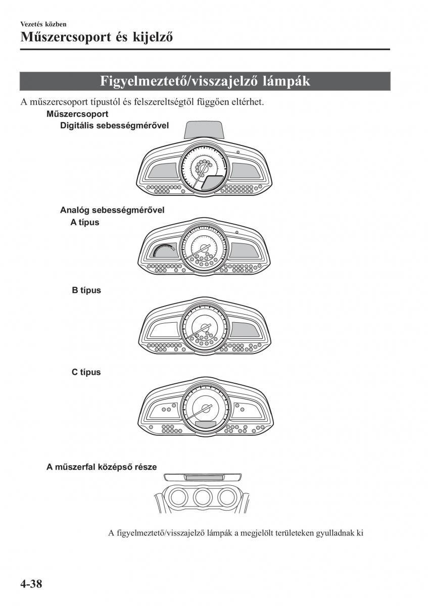 Mazda 2 Demio Kezelesi utmutato / page 187