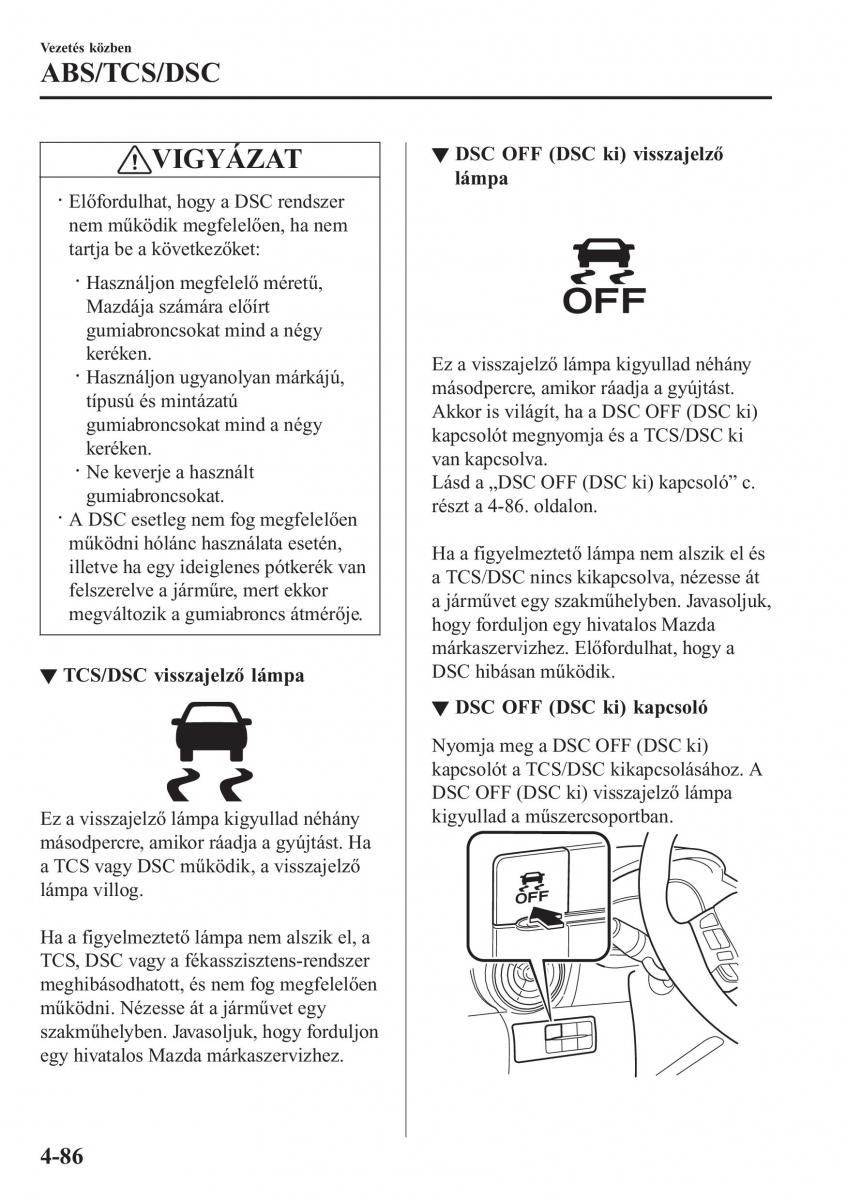 Mazda 2 Demio Kezelesi utmutato / page 235