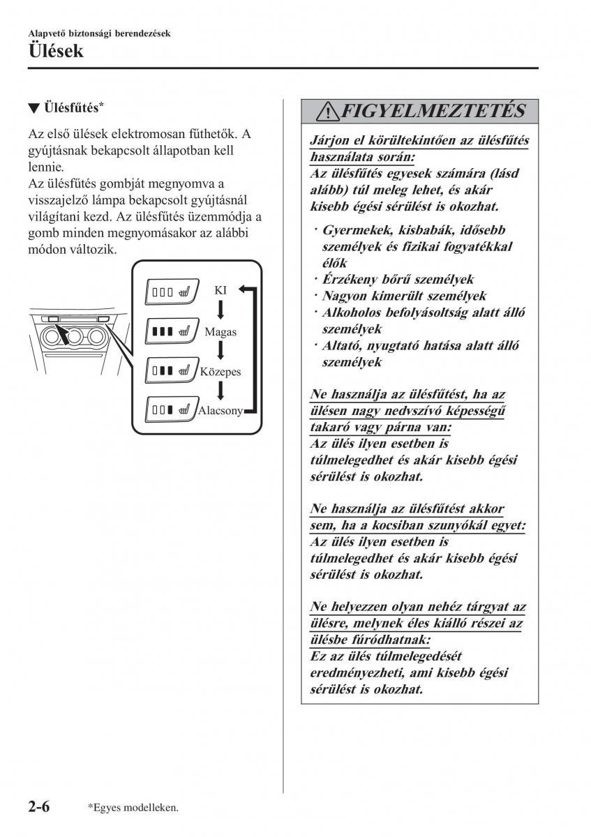 Mazda 2 Demio Kezelesi utmutato / page 27