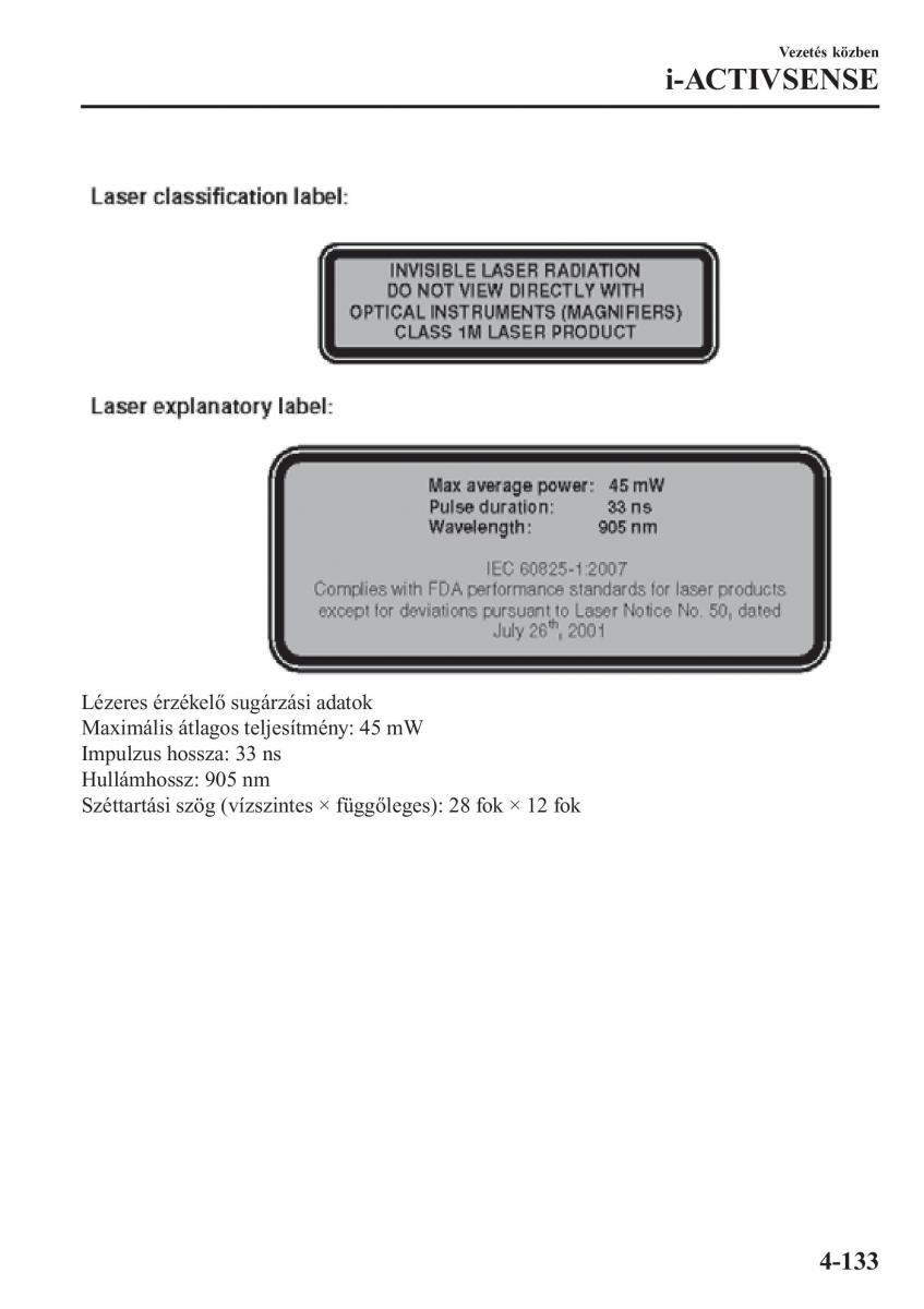 Mazda 2 Demio Kezelesi utmutato / page 282