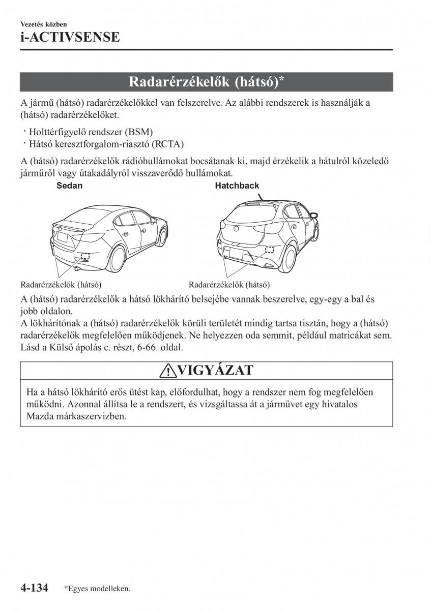 Mazda 2 Demio Kezelesi utmutato / page 283