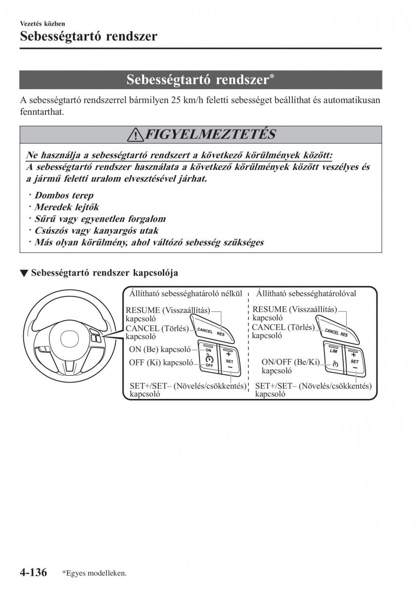 Mazda 2 Demio Kezelesi utmutato / page 285