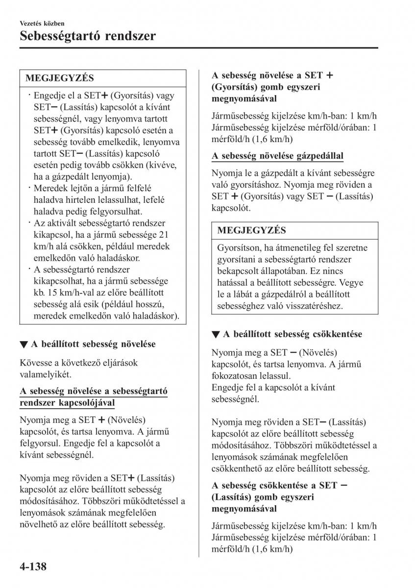 Mazda 2 Demio Kezelesi utmutato / page 287