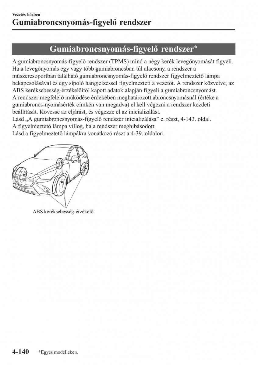 Mazda 2 Demio Kezelesi utmutato / page 289