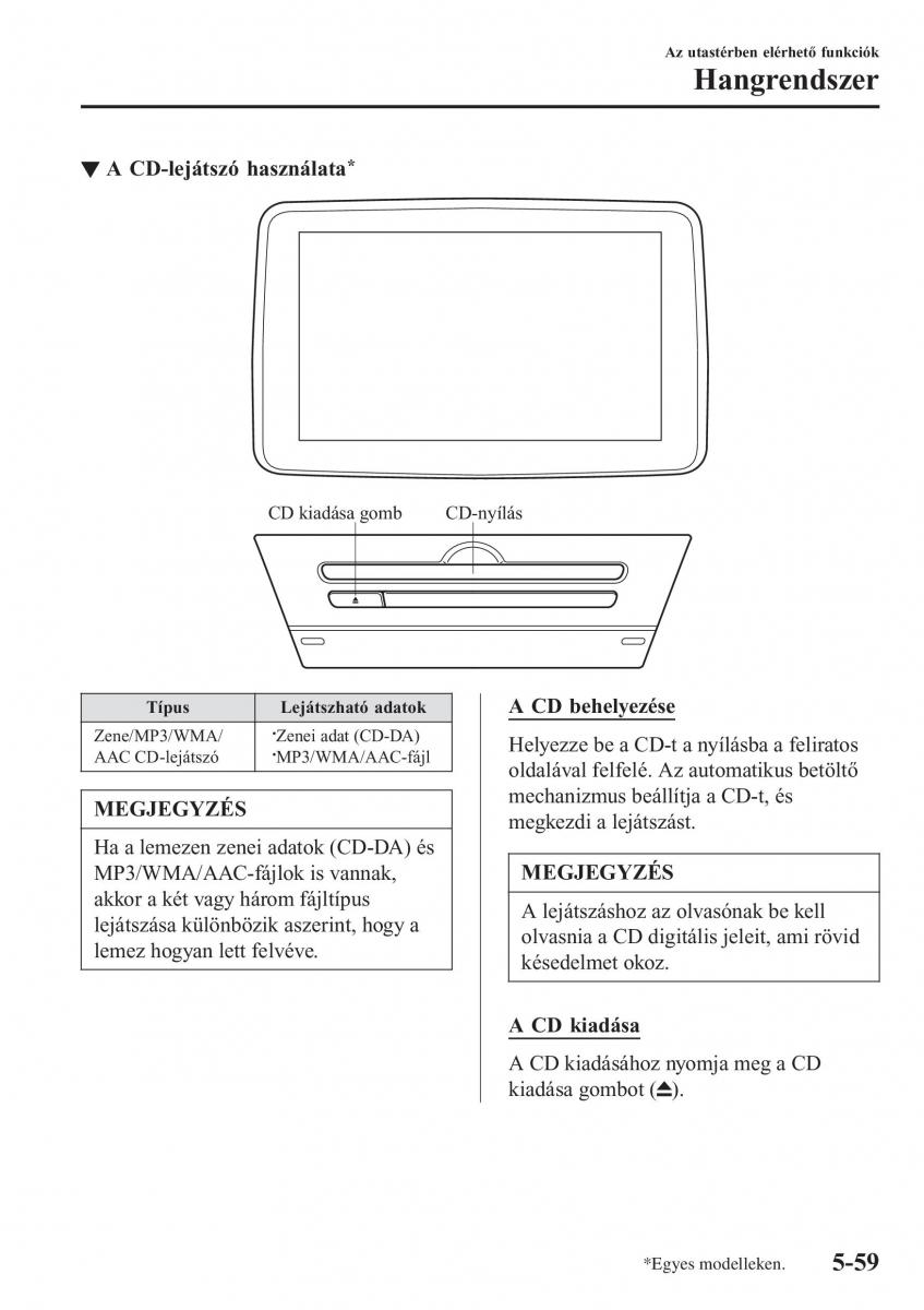 Mazda 2 Demio Kezelesi utmutato / page 366