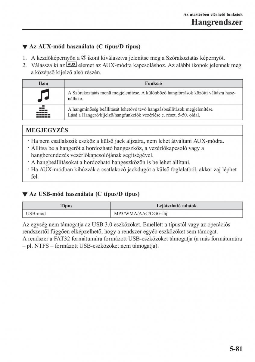 Mazda 2 Demio Kezelesi utmutato / page 388