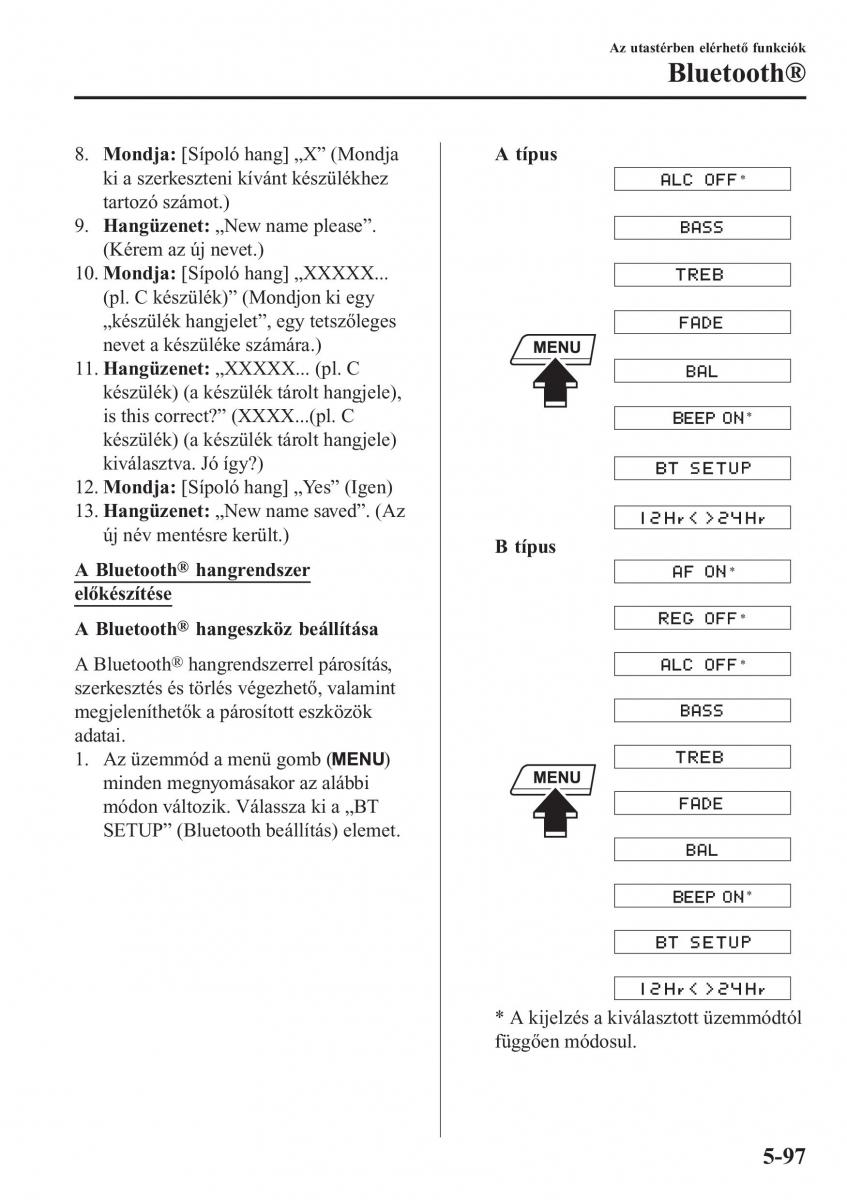 Mazda 2 Demio Kezelesi utmutato / page 404