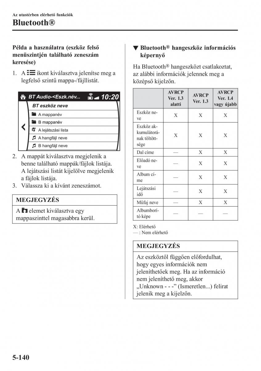 Mazda 2 Demio Kezelesi utmutato / page 447