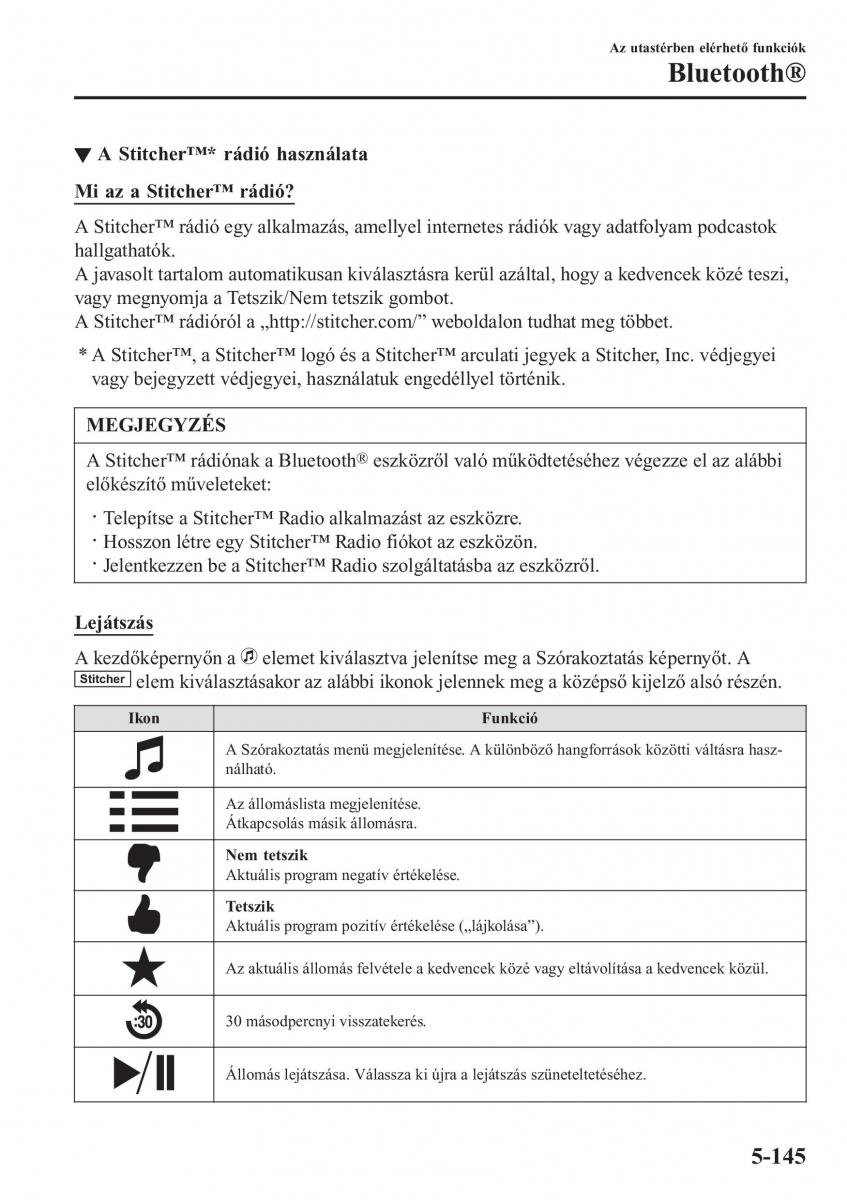 Mazda 2 Demio Kezelesi utmutato / page 452