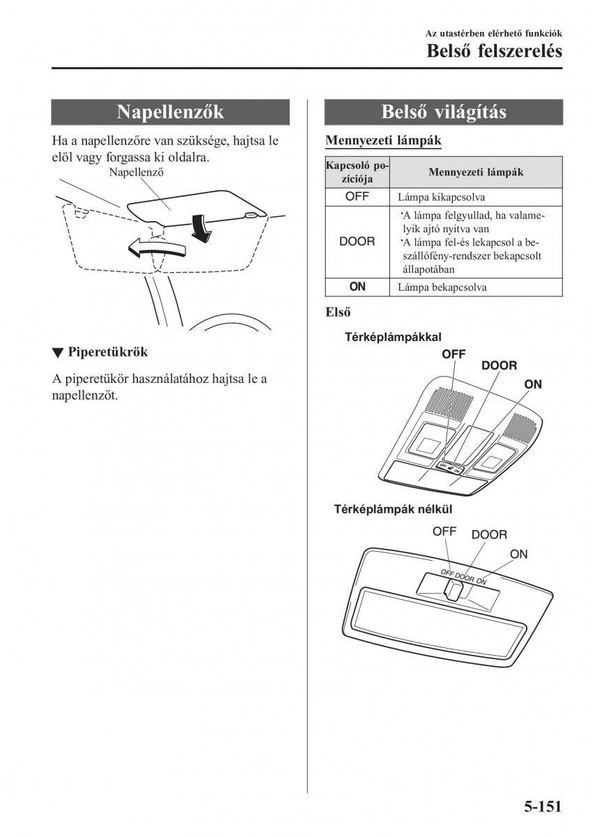 Mazda 2 Demio Kezelesi utmutato / page 458