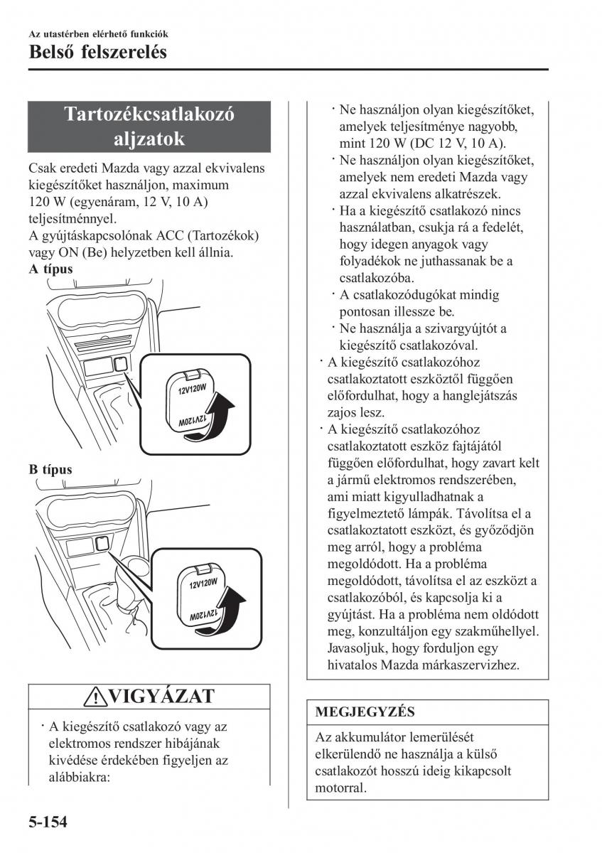 Mazda 2 Demio Kezelesi utmutato / page 461