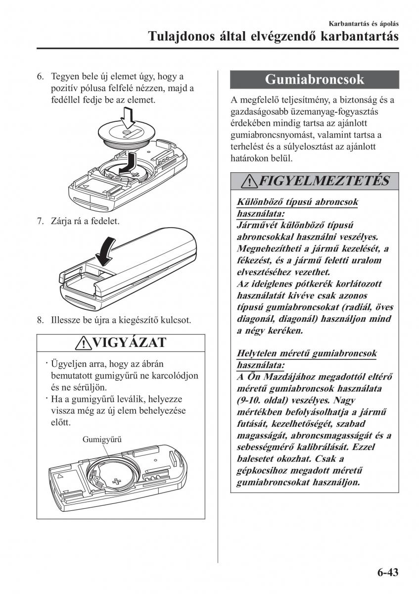 Mazda 2 Demio Kezelesi utmutato / page 508