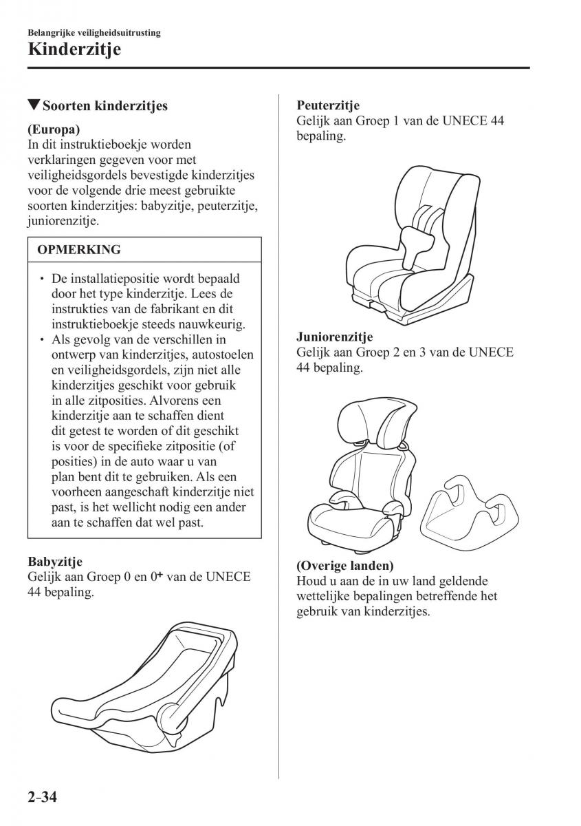 Mazda 2 Demio handleiding / page 55