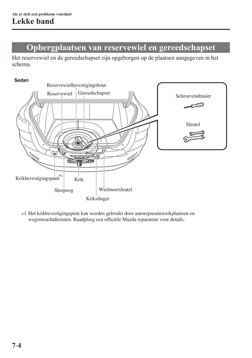 Mazda 2 Demio handleiding / page 591