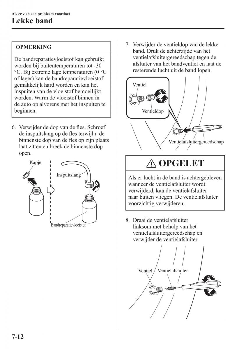 Mazda 2 Demio handleiding / page 599