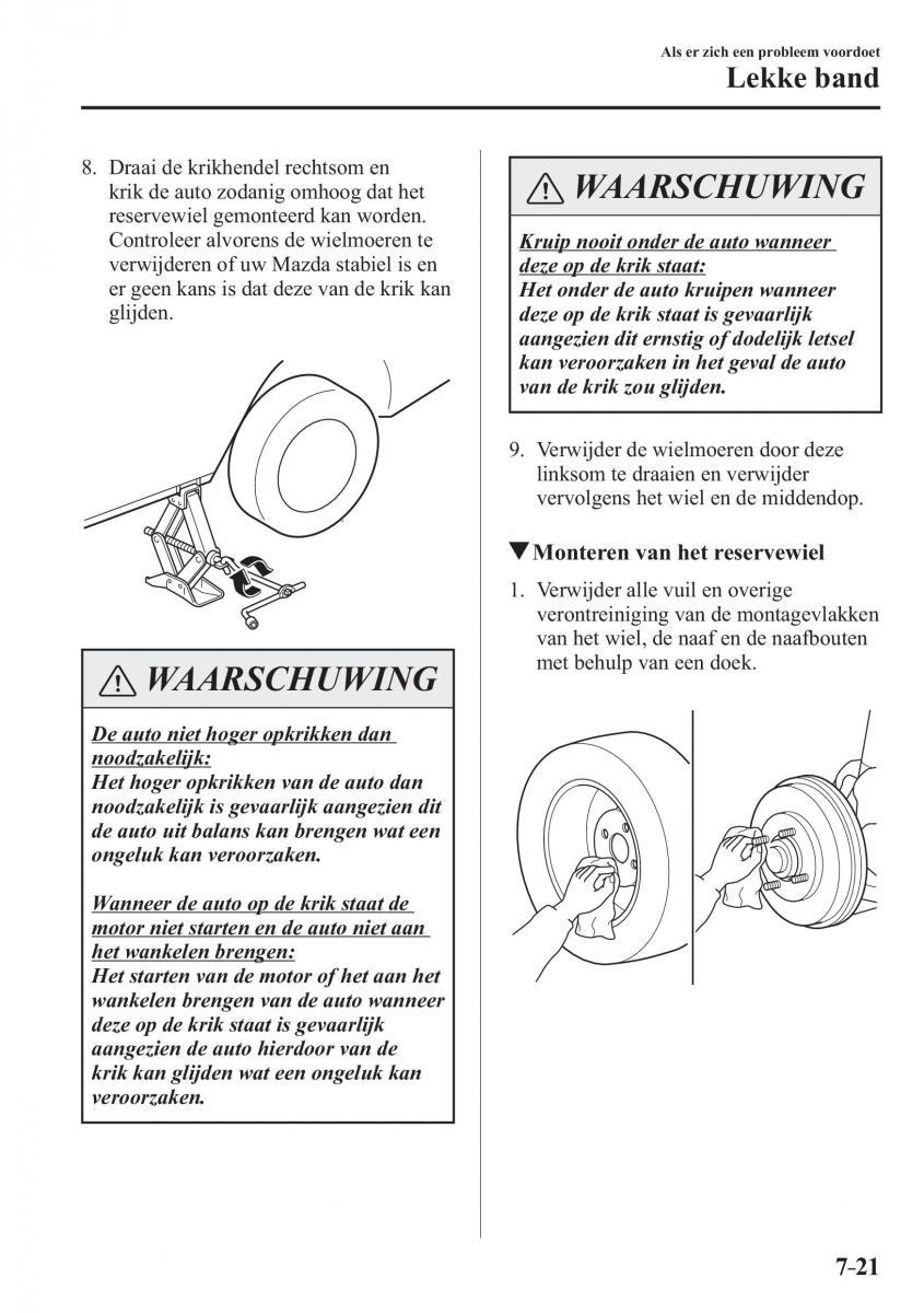 Mazda 2 Demio handleiding / page 608