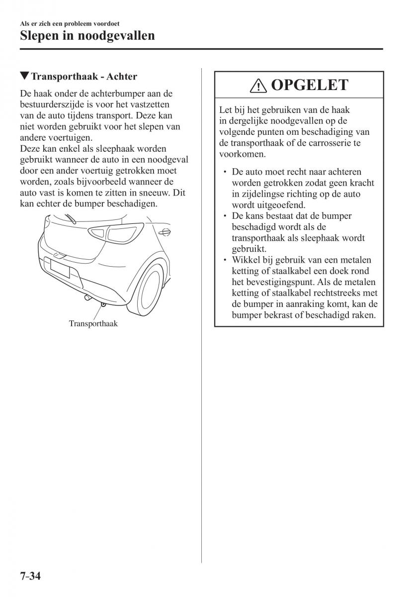 Mazda 2 Demio handleiding / page 621