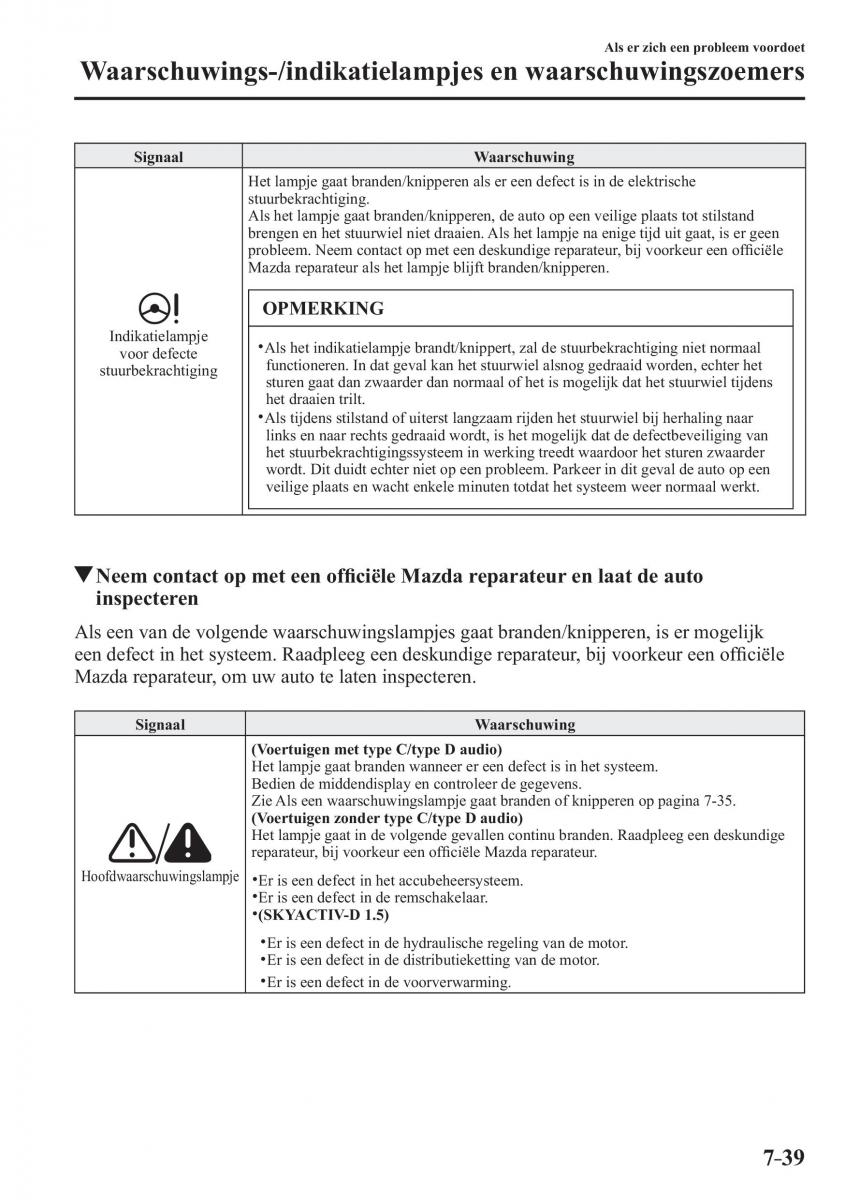 Mazda 2 Demio handleiding / page 626