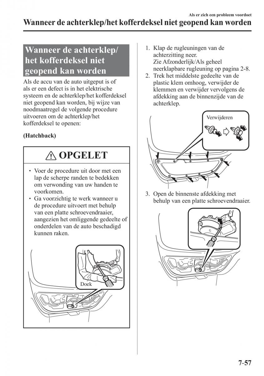 Mazda 2 Demio handleiding / page 644