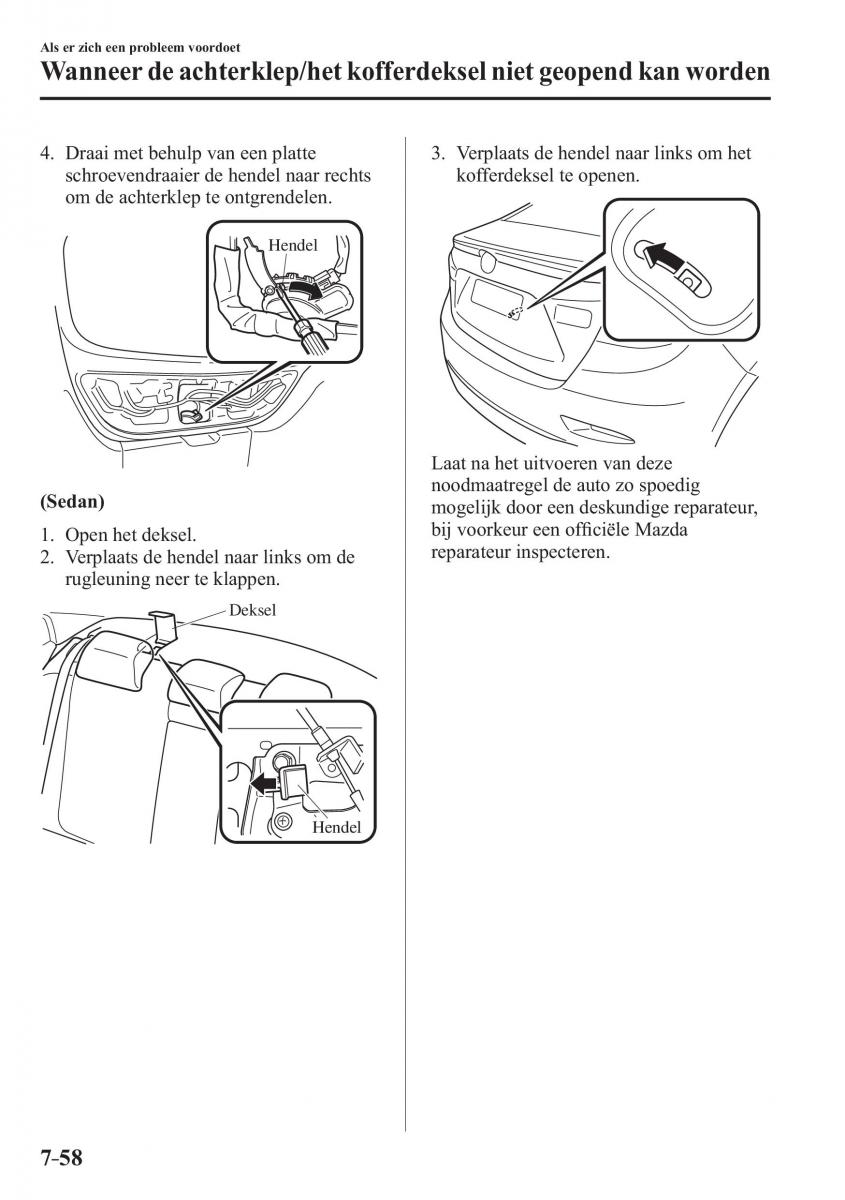 Mazda 2 Demio handleiding / page 645