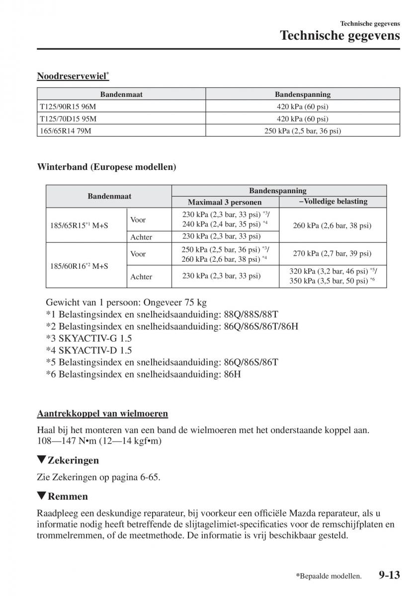 Mazda 2 Demio handleiding / page 682