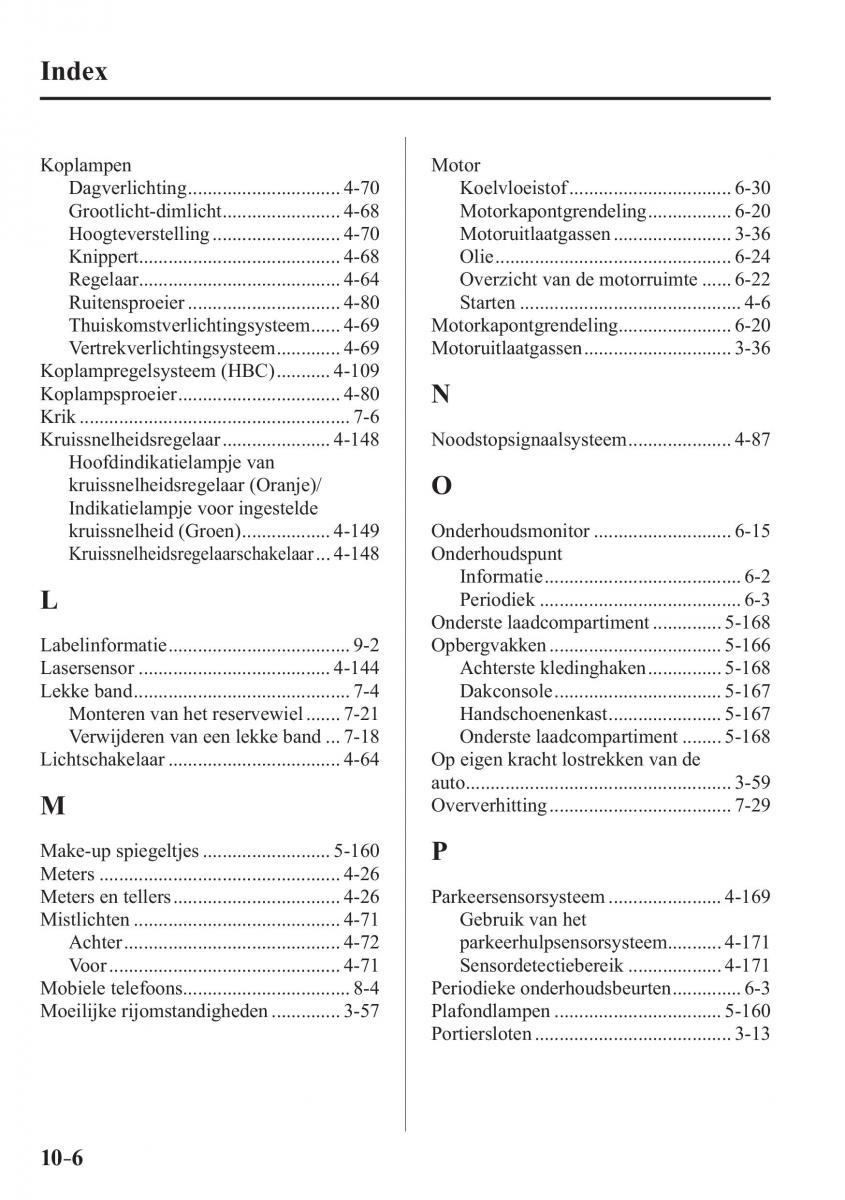 Mazda 2 Demio handleiding / page 695