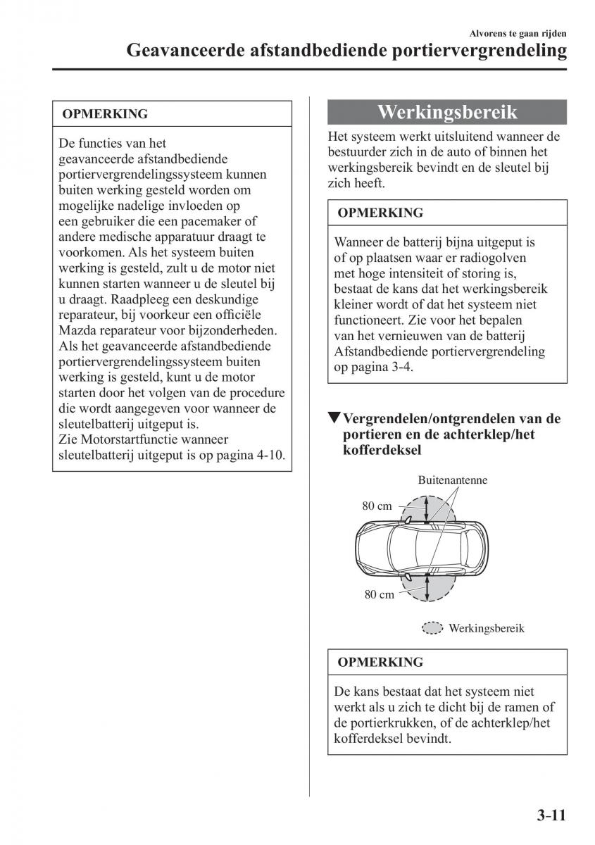 Mazda 2 Demio handleiding / page 98