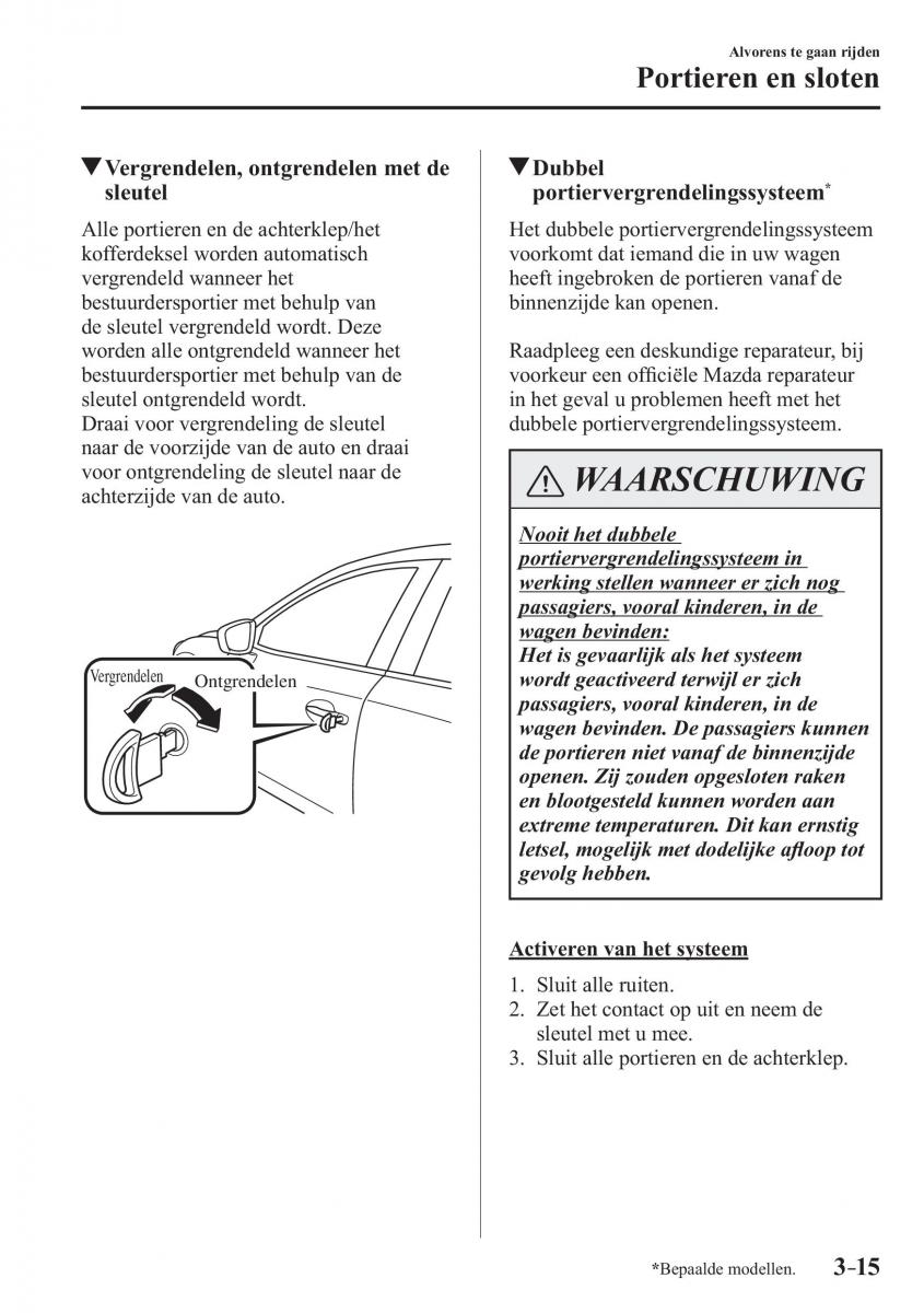 Mazda 2 Demio handleiding / page 102