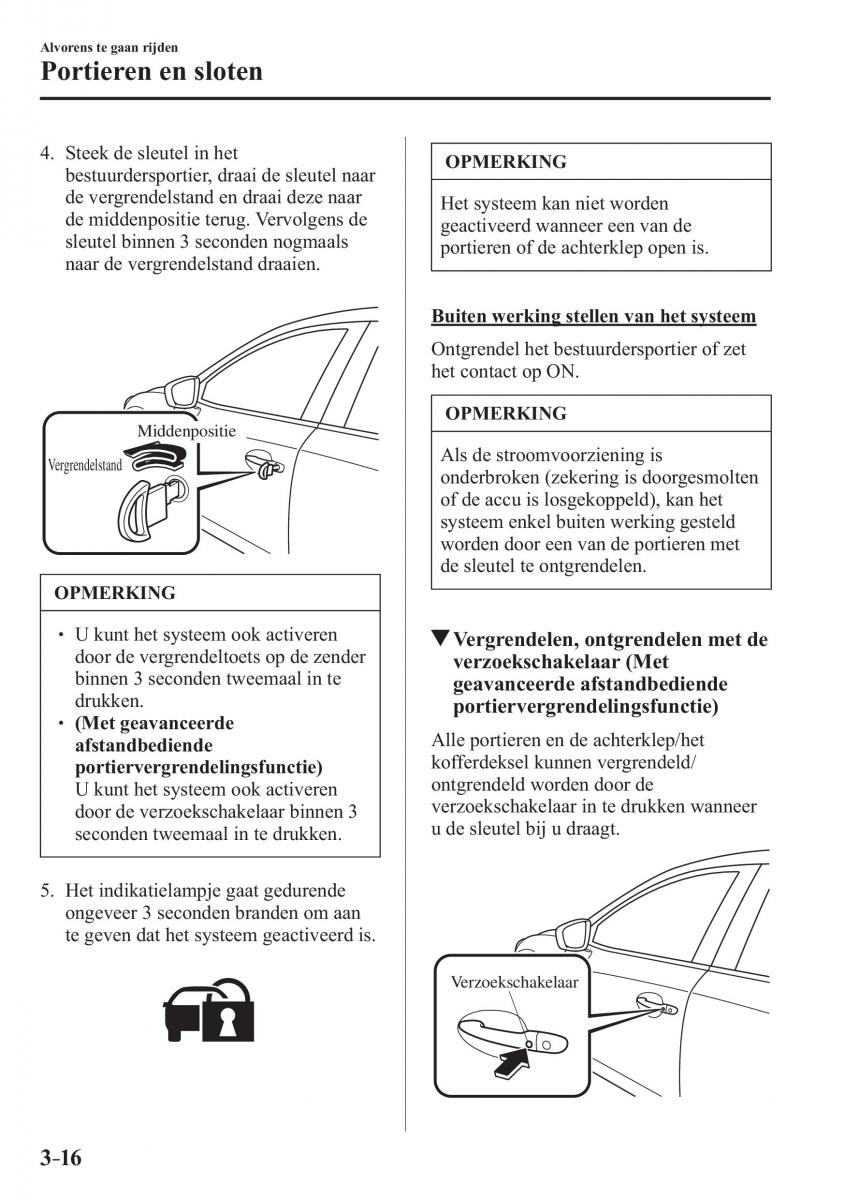 Mazda 2 Demio handleiding / page 103