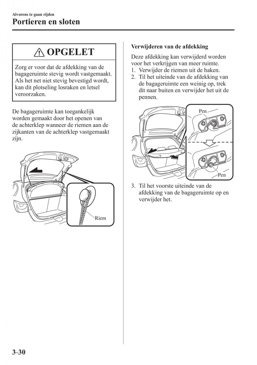 Mazda 2 Demio handleiding / page 117