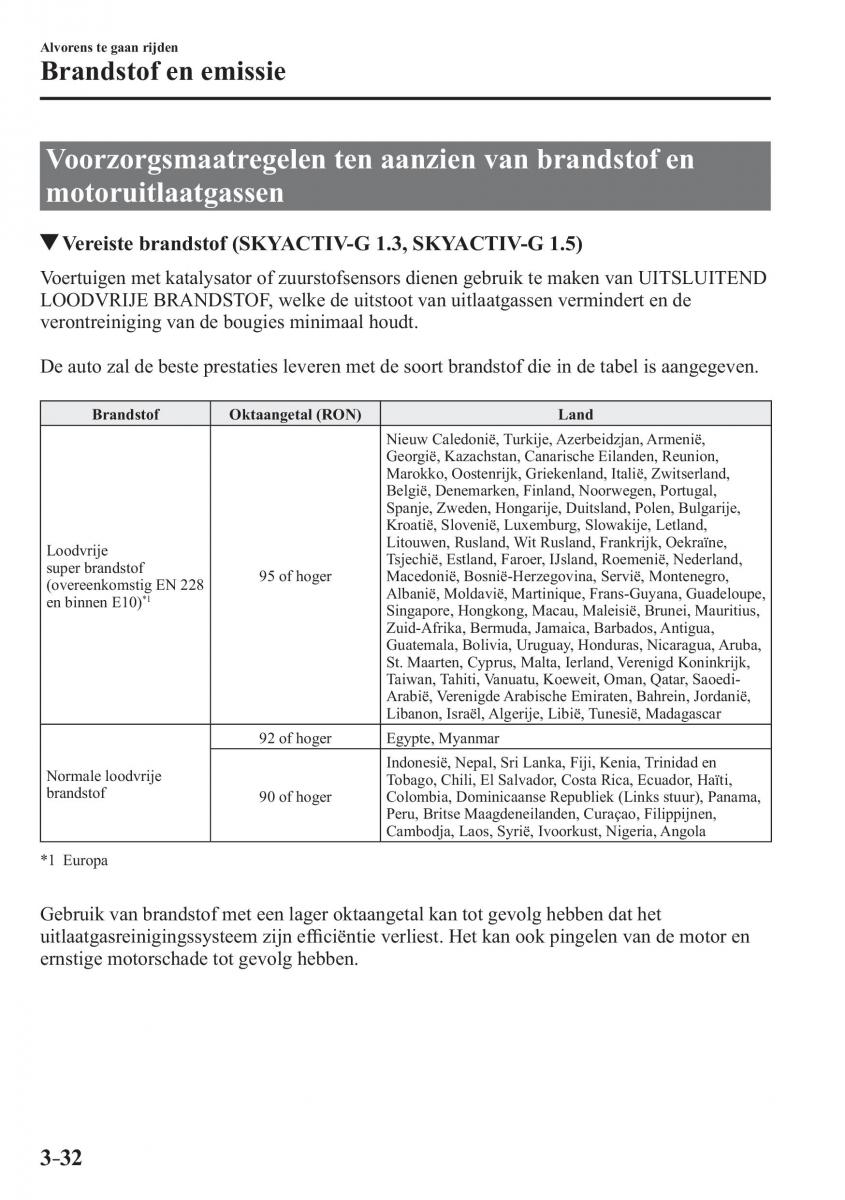 Mazda 2 Demio handleiding / page 119