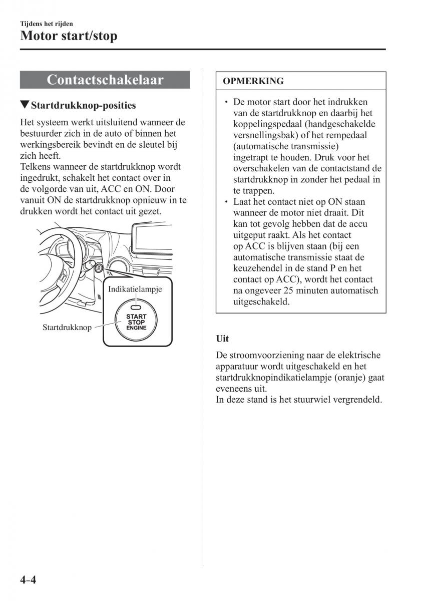 Mazda 2 Demio handleiding / page 165