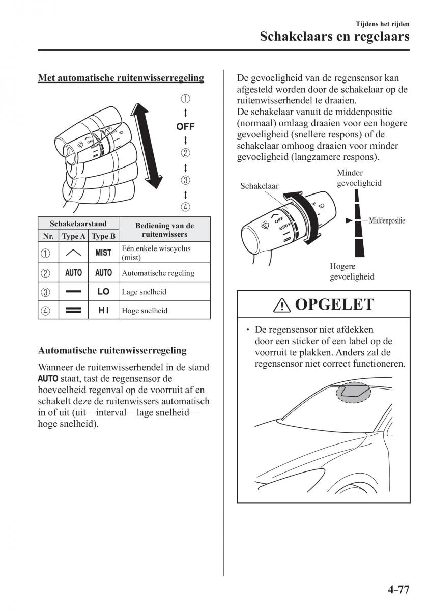 Mazda 2 Demio handleiding / page 238