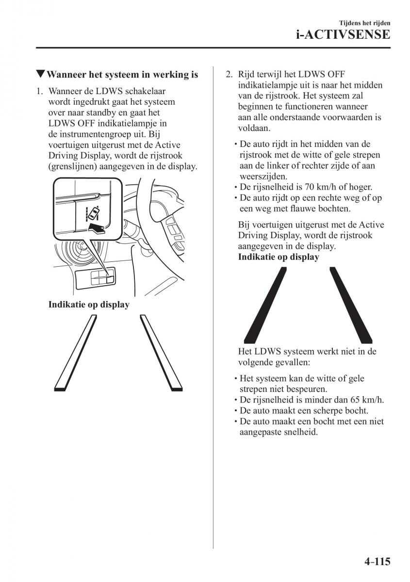 Mazda 2 Demio handleiding / page 276